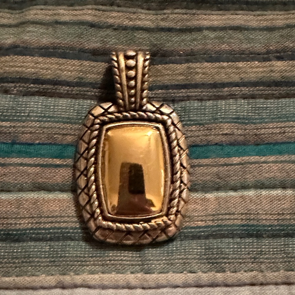 Brighton Gold and Silver Pendant